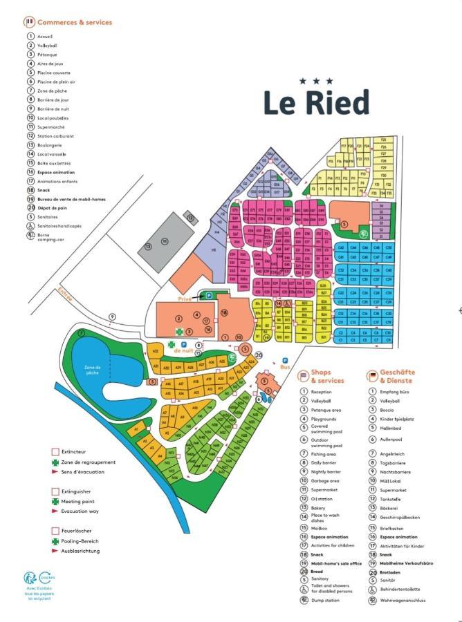 Le Ried Camping To Hapi Boofzheim ภายนอก รูปภาพ